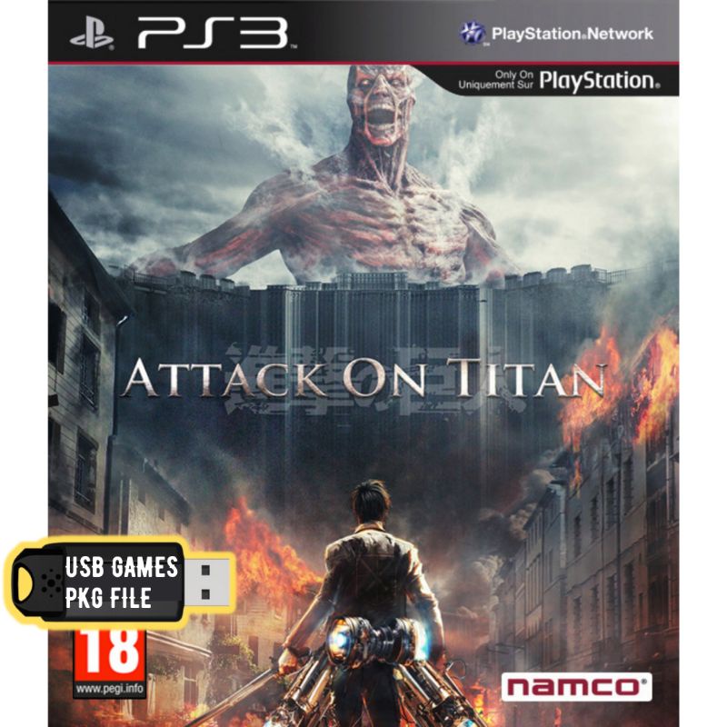 GAME PS3 ATTACK ON TITAN