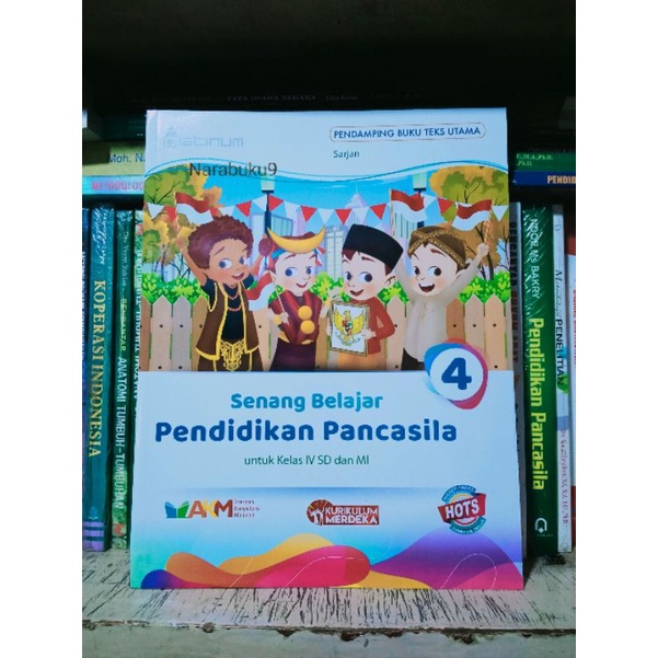 

PPKn kelas 4 SD MI Kurikulum Merdeka Platinum- Senang Belajar Pendidikan Pancasila