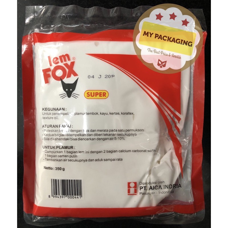 Lem Fox Putih Bungkus (350 gram)