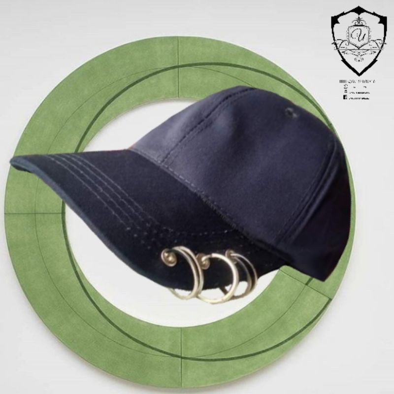 TOPI ANTING KOREA TOPI RING POLOS