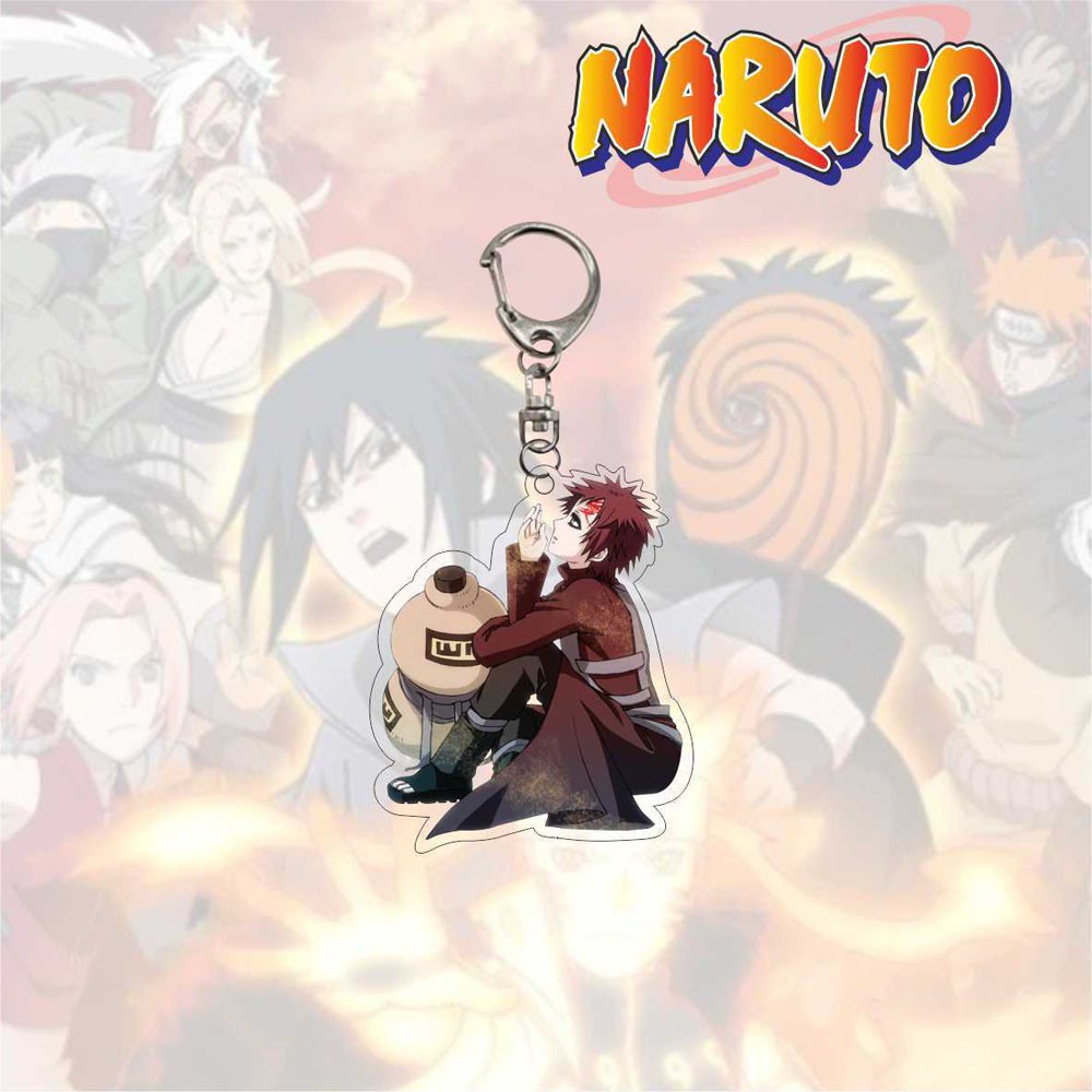 Lanfy Gantungan Kunci Action Figure Anime Naruto Versi Q