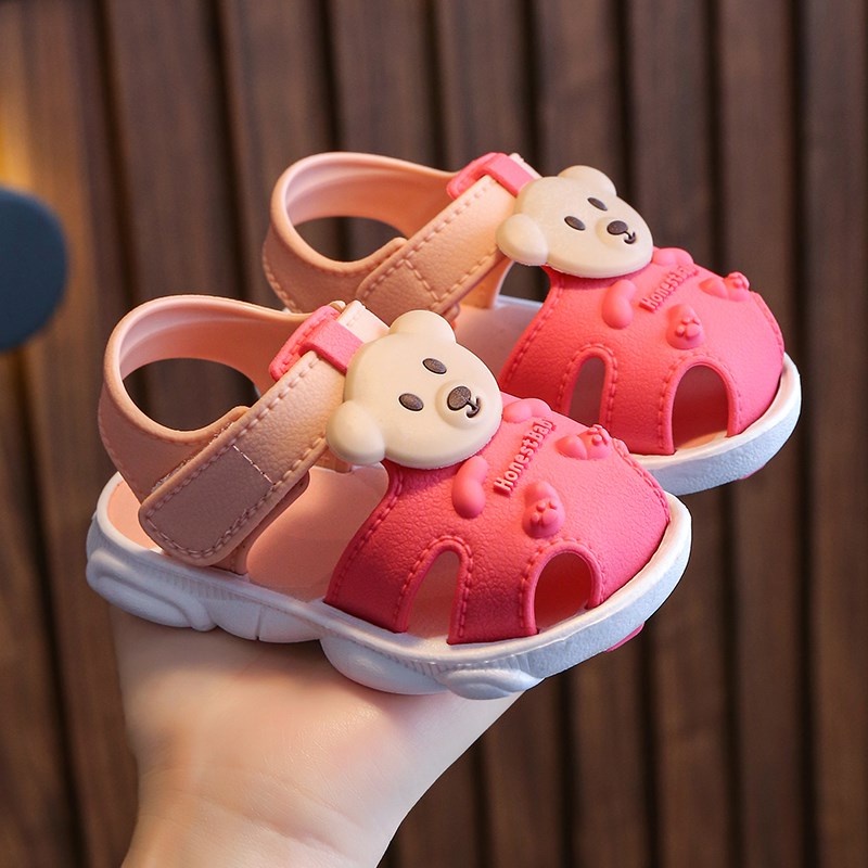 PROMO 6.6 IMPORT Okaybaby B192 Sandal Balita Anak Laki Laki Perempuan Lucu Bagus Lembut Termurah Kekinian Sendal Casual Sepatu Bayi Cewek Cowok Bahan Anti Slip Anti Licin Bahan Karet Jelly 6 Bulan - 3 Tahun Terbaru