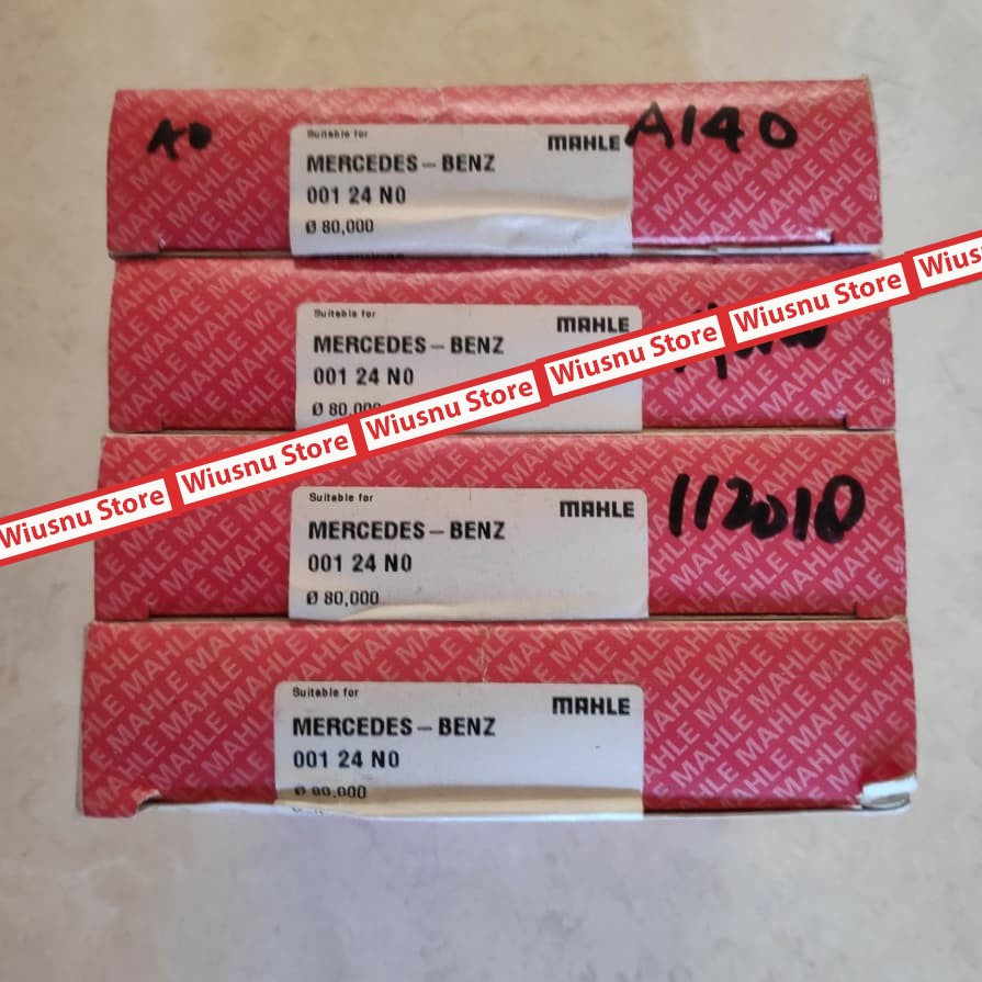 Wiusnu Store -  Ring Seher A140 w168 Ov Std Merk MAHLE Boxer / Ring Seker Piston Mercy