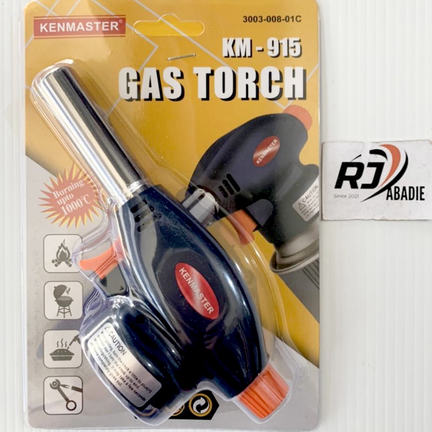 Gas Torch Flame Gun Blow Alat Bakar Sushi Mentai Portable Kenmaster KM-915 KM-920