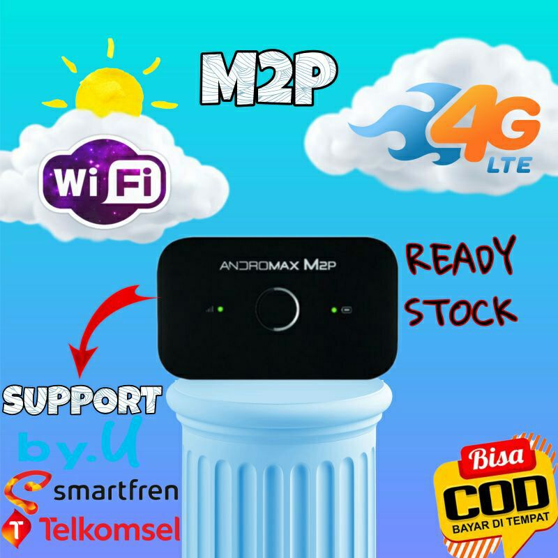 Modem Wifi 4G Mifi Andromax M2P Huawei E5573 Unlock