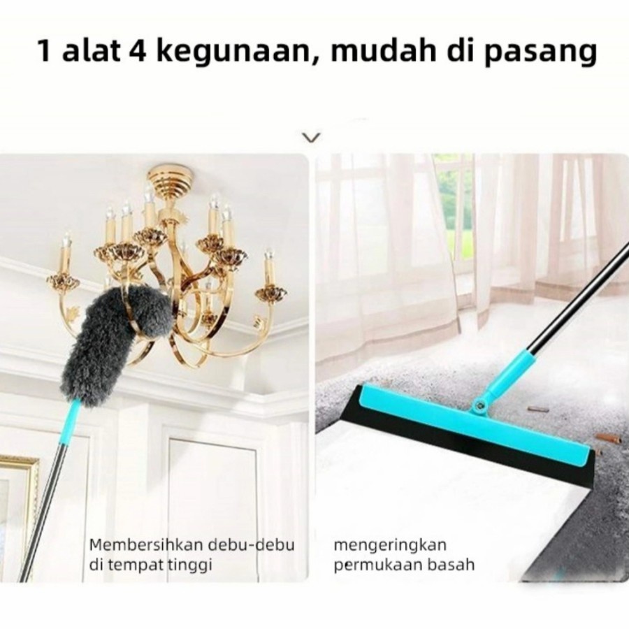 Winklin 4 in 1 paket alat pembersih rumah