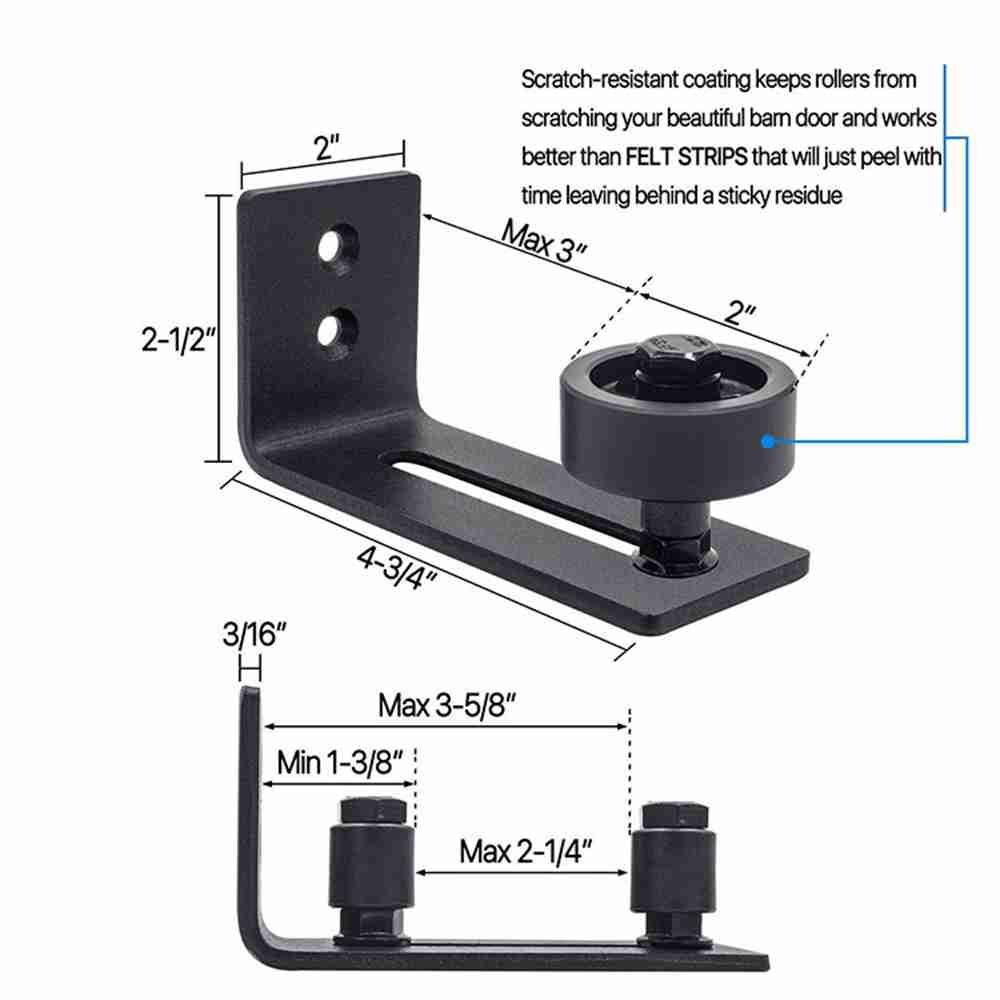 Penuntun Lantai Pintu Nanas Rumah Anti Geser Adjustable Low Noise Locator