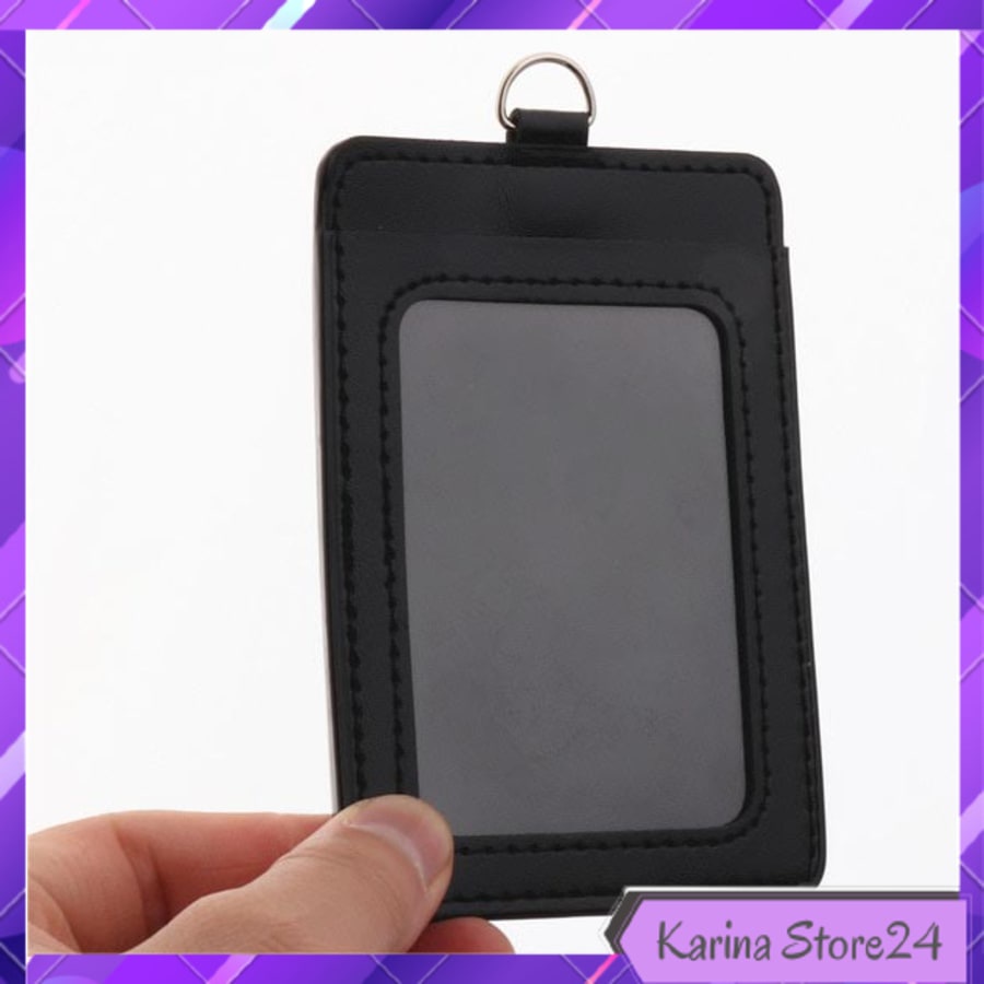 

Kantung Badge Holder Name Tag Kartu ID Debit Credit Card - 610 - Hitam