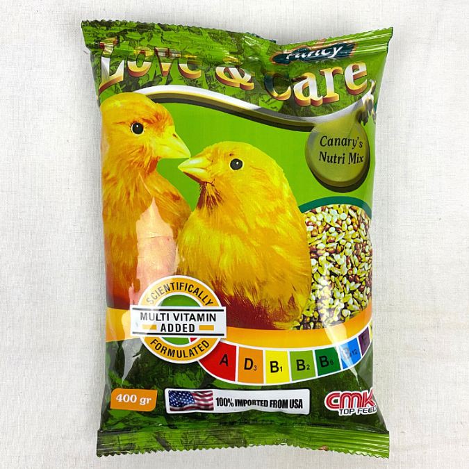 

CMK Makanan Burung FANCY Love and Care Canary 400GR