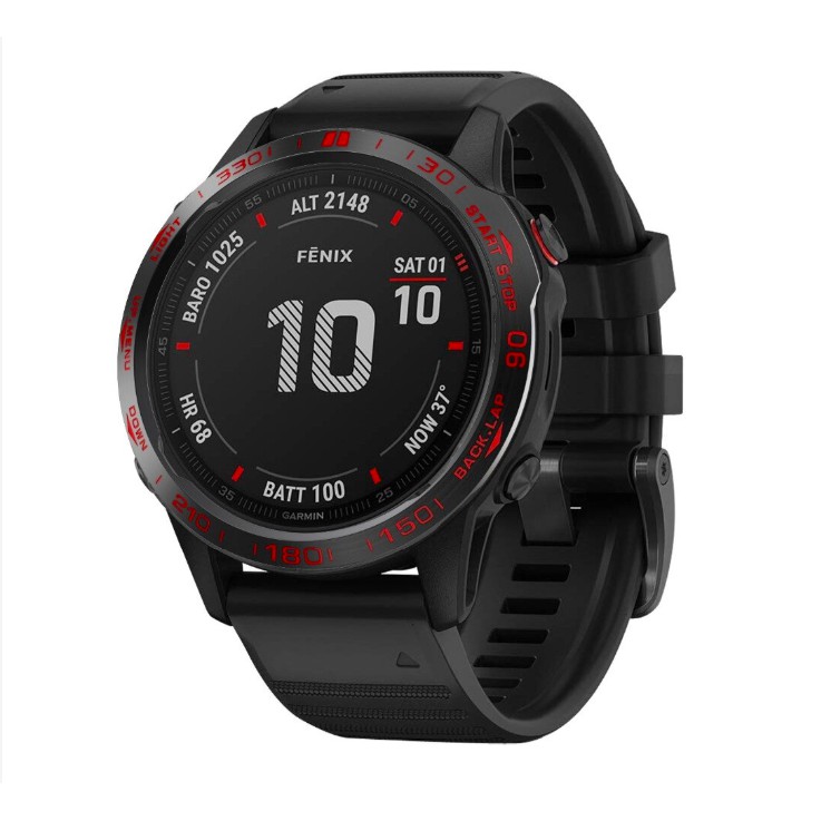 Ring Bezel Protector Khusus Untuk Garmin Fenix 6 / 6 Pro - Stainless Steel