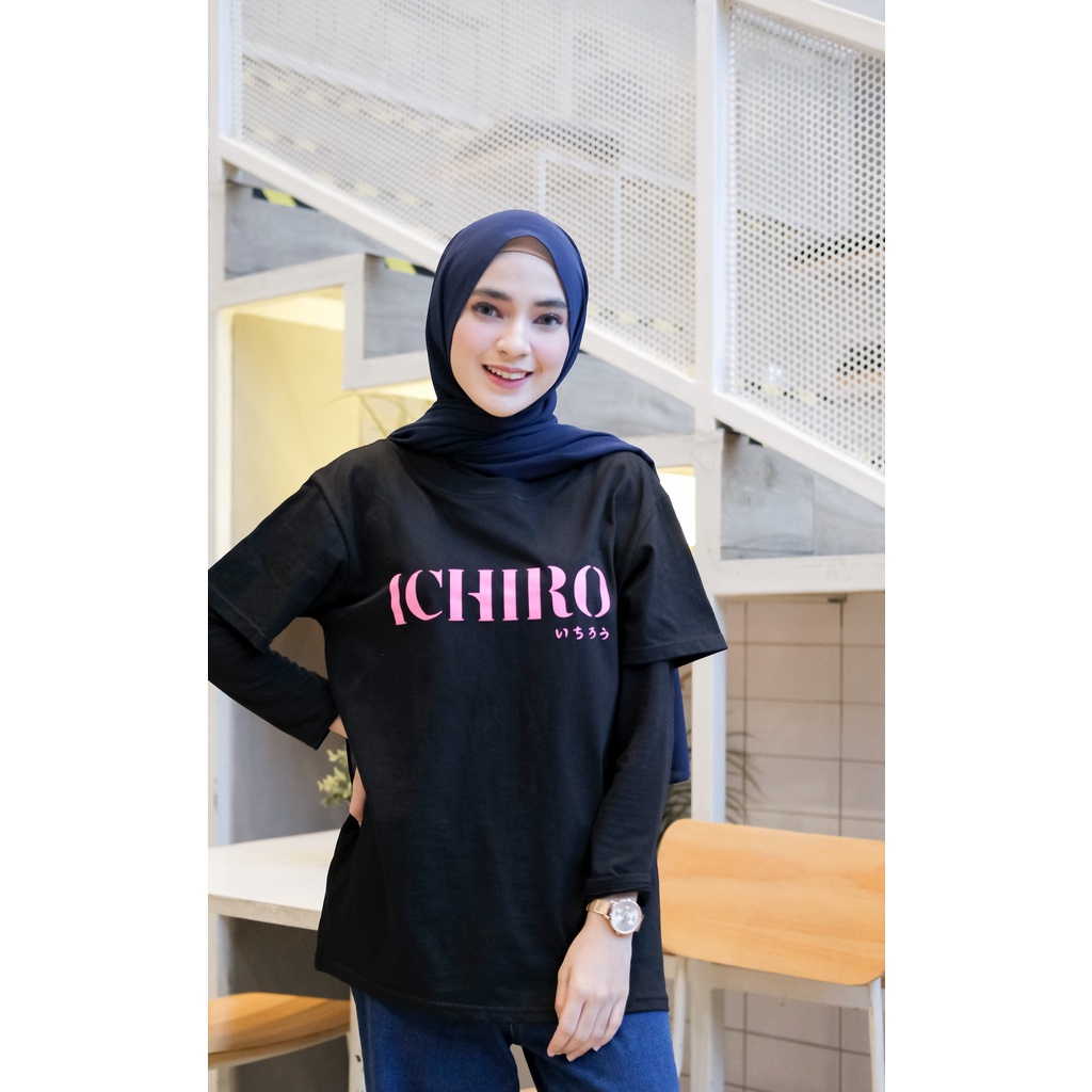 AFI - EC - Kaos Oversize Ichiro Black REAL KATUN