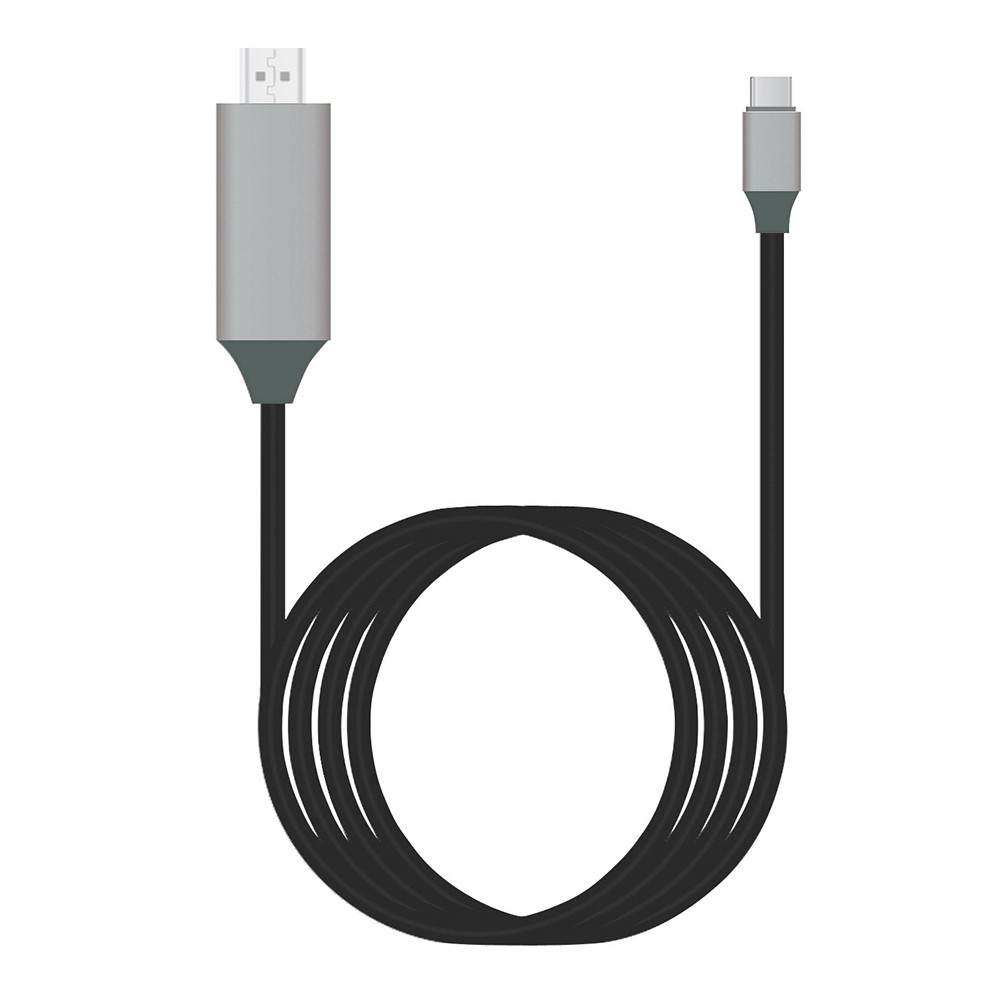 FSU Kabel Konverter USB Type C to HDMI 4K 2 Meter - A41 - OMVA1SBK Black