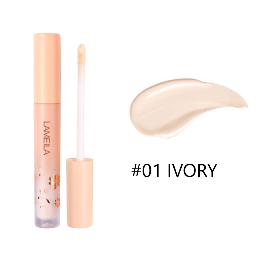 GIRLSNEED77 LAMEILA Concealer Liquid Matte Long Lasting Lameila 1039 Konseler Cair Makeup Penutup Noda Hitam Wajah