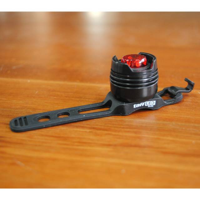 TaffLED Lampu Belakang Sepeda - FH-016 - Black