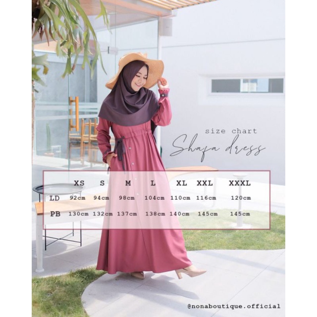 Shafa dress by nona hijab