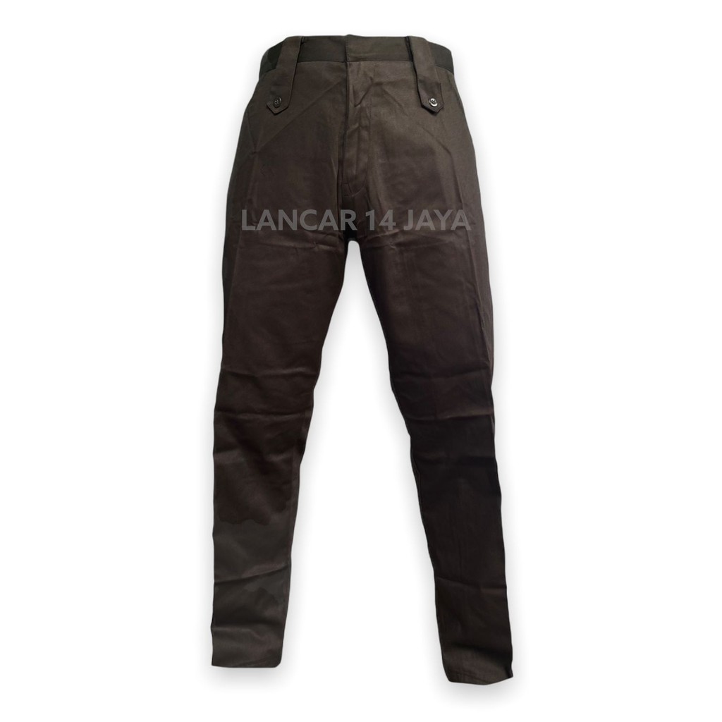 Celana PDH Warna Coklat - Celana Lapangan Pramuka - Celana PDL Security - Satpam- Celana PDH Satpam Security Dishub Coklat Tua Celana Pdh Security Satpam Terbaru