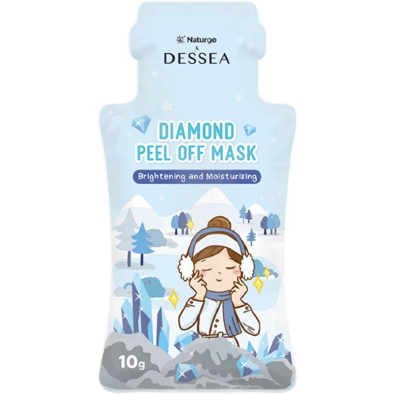 Kanzo - [BPOM] Peel Off Mask Dessea 10gr / Peel Off Mask Dessea X Naturgo 10gr