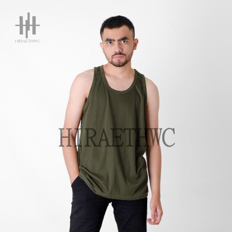 Singlet Loreng Army/Singlet/Singlet Polos/Singlet Termurah [Tebaik]