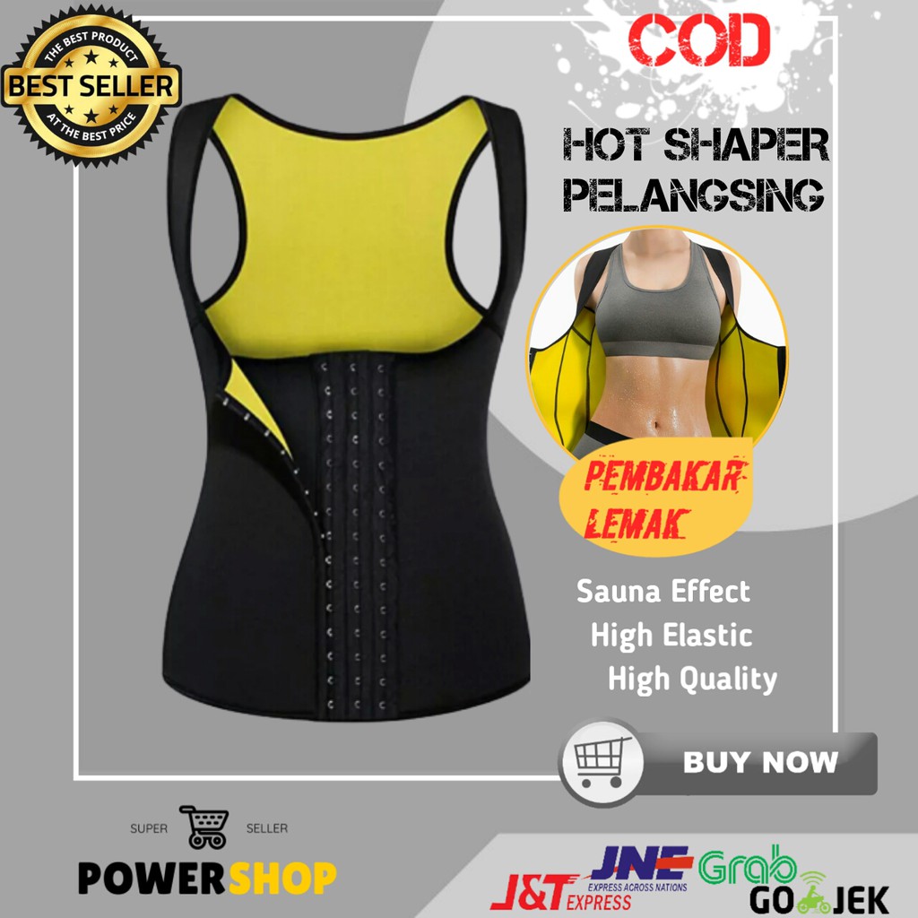 KORSET PERUT BUNCIT PELANGSING PENGECIL PERU CORSET BAJU GYM WANITA HOT SHAPER HOT SHAPERS  B3