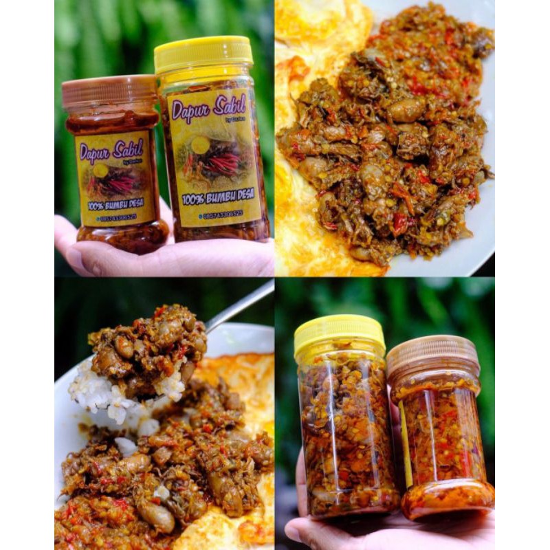 

[PAket HEmat] Sambal Baby Cumi + Sambal Bawang atau Sambel Teri Nasi Homemade Dapur Sabil