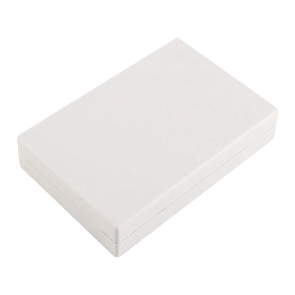 Solighter Kotak Modul Instrumen Elektronik DIY Bahan Plastik ABS Warna Putih