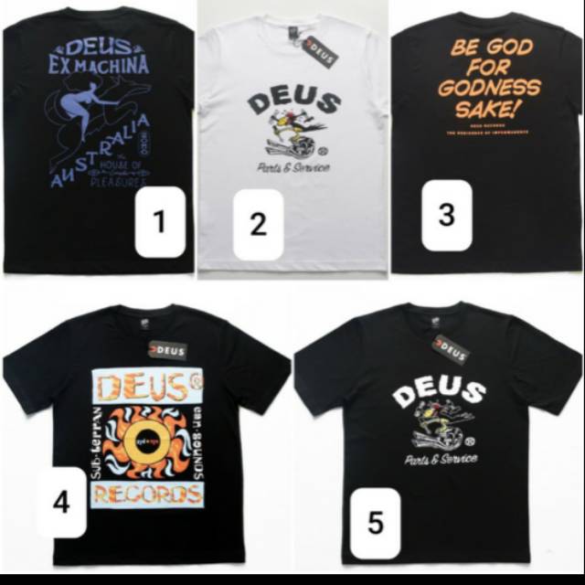 kaos pria deus ex machina original
