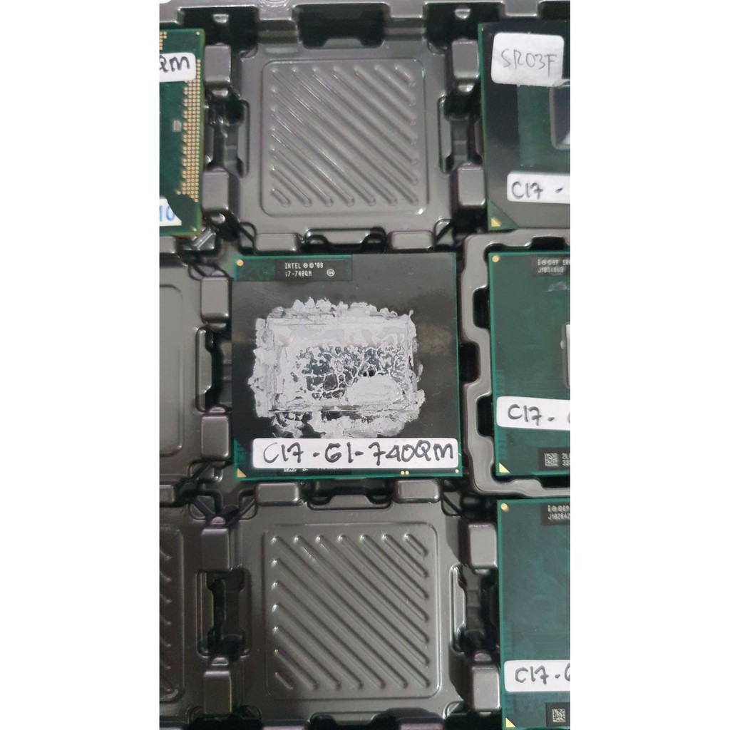 PROSESOR LAPTOP INTEL Ci7-740QM GHZ (cocok buat upgrade versi )