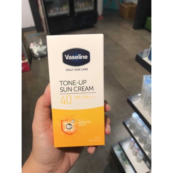 vaseline tone up sun cream spf40