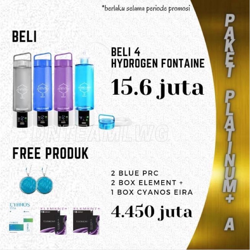 ‼️ READY SIAP KIRIM ‼️ HYDROGEN FONTAINE | MENAIKKAN IMUN &amp; SATURASI OKSIGEN | ORIGINAL &amp; BERGARANSI