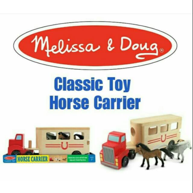 melissa and doug horse carrier