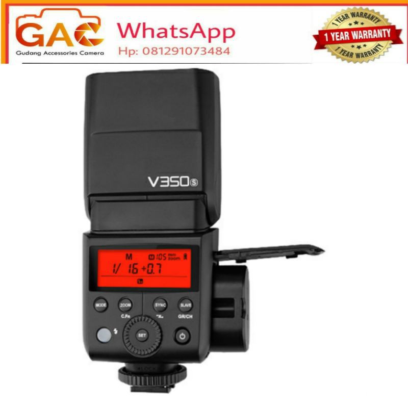 flash GODOX V350 Canon V-350c batrey lithium