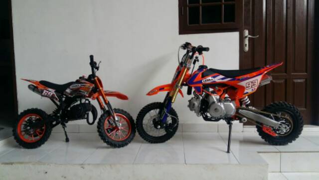 MOTOR MEDIUM TRAIL LENKA 93FULL MATIC 4 TAK HONDA MESIN ~MOTOR CROSS~MOTOR LENKA~MAINAN MOTOR MINI