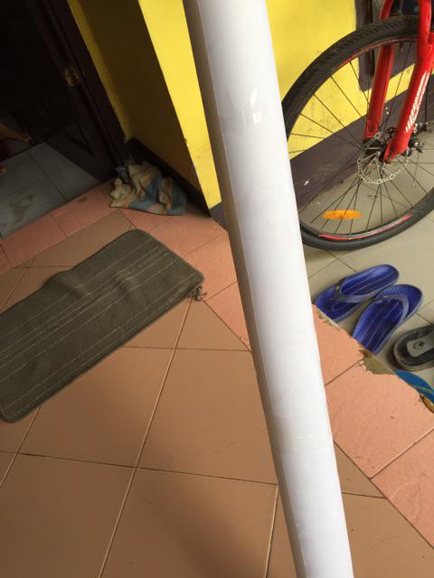 Fiber Pagar Bambu Panda Kecil Biru Hitam Putih Hijau Tutup Ventilasi Pintu