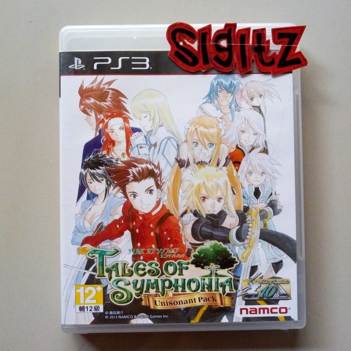 bd PS3 kaset game TALES OF SYMPHONIA CHRONICLES (JEPANG)
