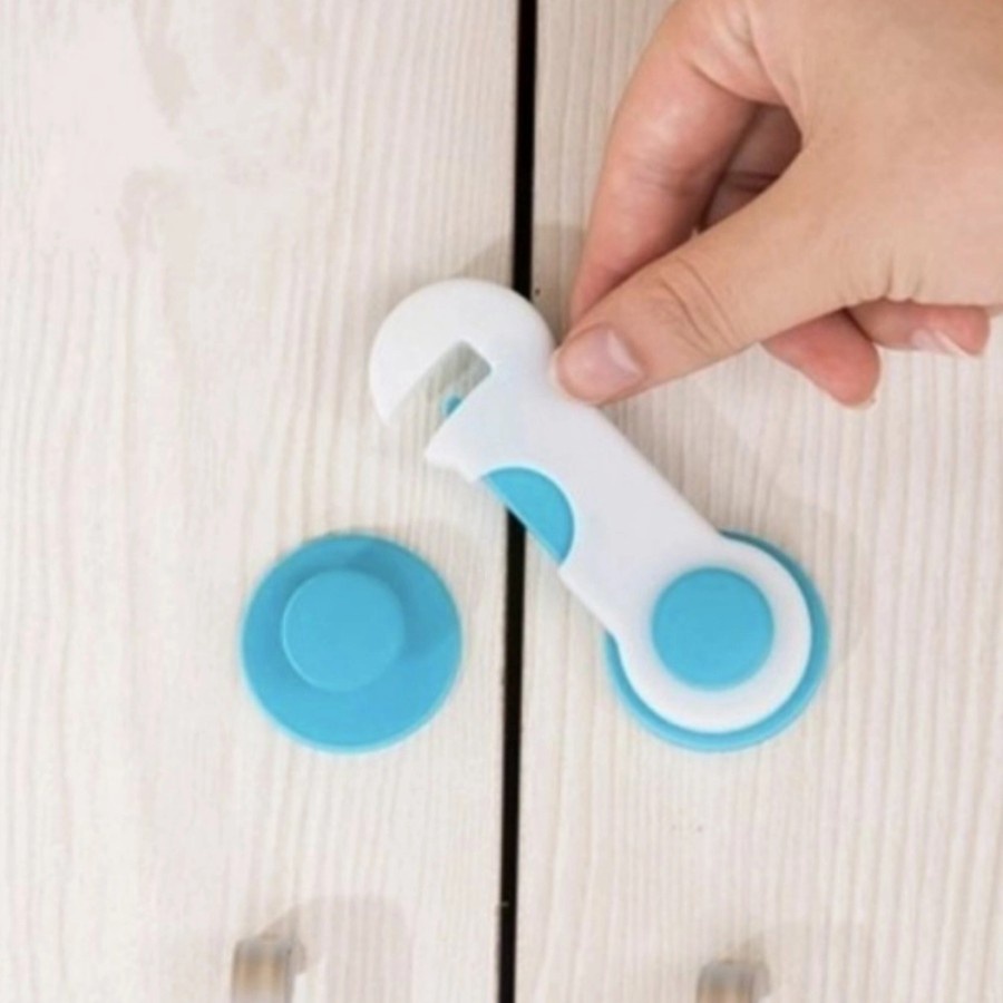 Pengaman Laci Lemari Pintu Kulkas Baby Safety Lock Band/SAFE LOCK KUNCI PENGAMAN LACI KULKAS LEMARI DARI ANAK BABY