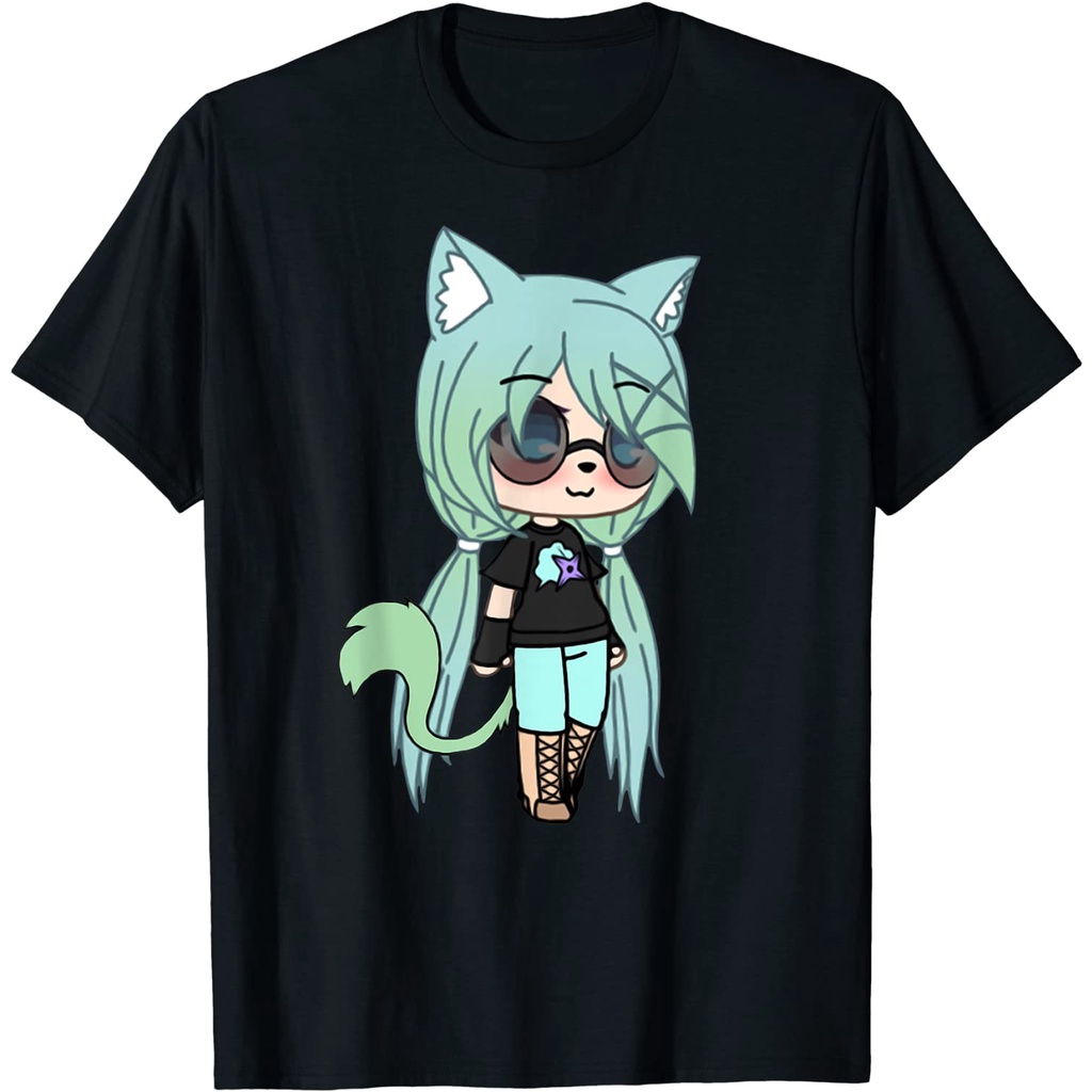 BAJU ANAK Cute Chibi style Kawaii Anime Girl Chloe Chan the Tomboy T-Shirt