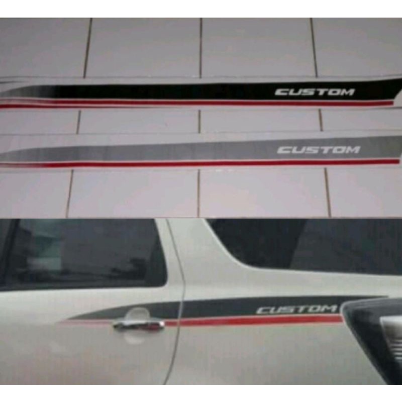 List body stiker Daihatsu Terios / List body stiker Terios
