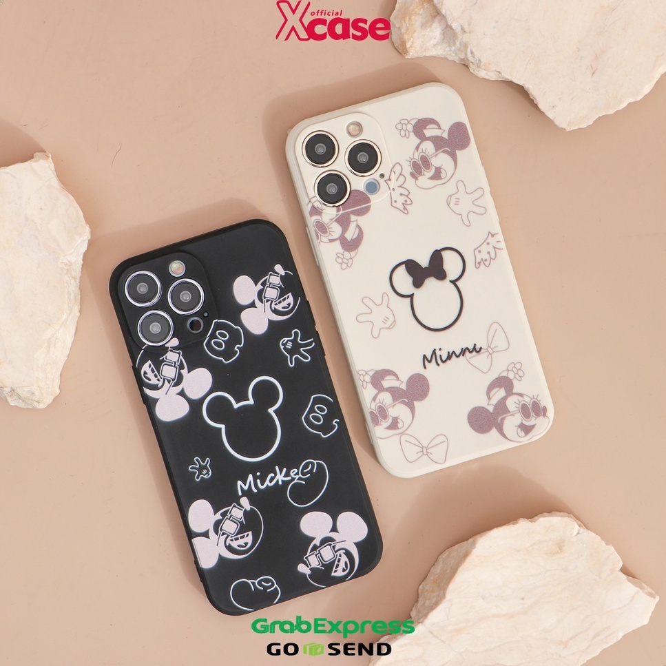 Casing Oppo Reno Vivo - Soft Case Edge Miki Mini Cartoon Full Lens Cover