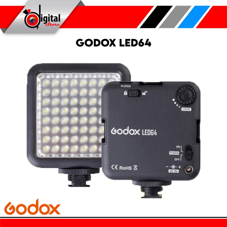 GODOX LED64 VIDEO CONTINUOUS LIGHTS 64 LED