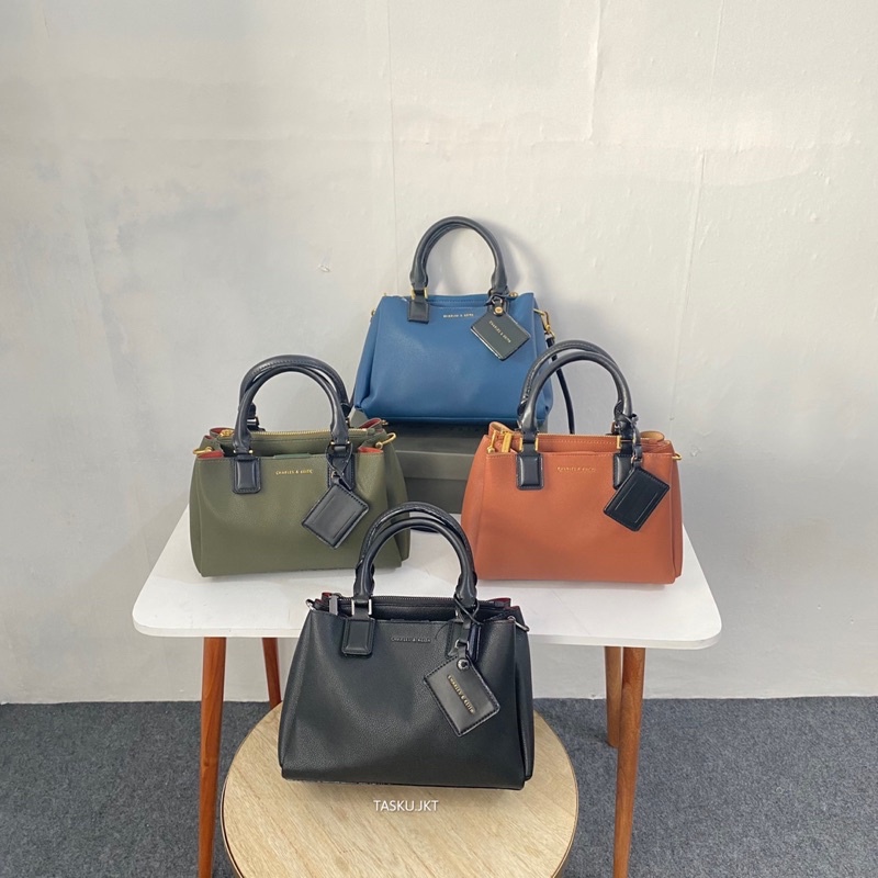 Ck Structured Handbag DoubleSide Ori / Tas Wanita / Tas Selempang Wanita / Handbag Wanita / Slingbag