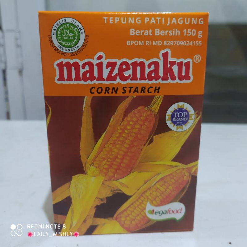 

Maizenaku 150gr tepung maizena