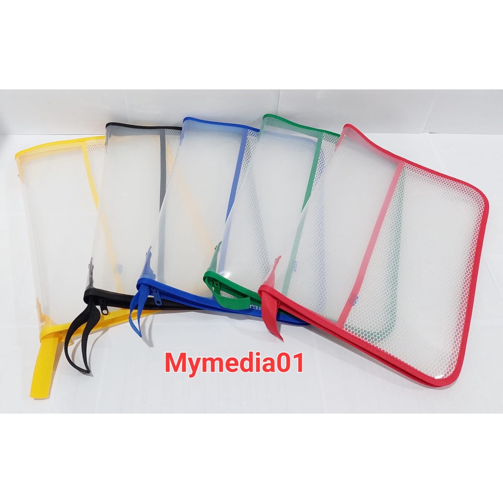 

MAP ZIPPER BAG / MAP PLASTIK 2828C TOPLA 5 WARNA TERMURAH