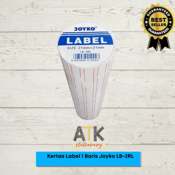 

A81Duya Kertas Label Price Labeller Joyko 5500M Atau Alat Label 1 Baris Atk As71S0D