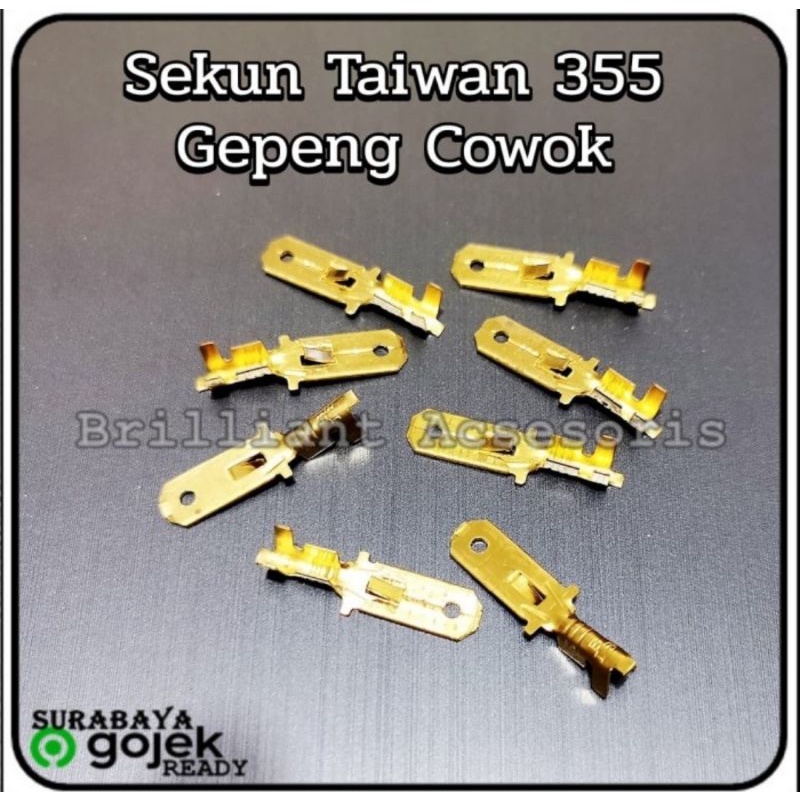 Sekun Terminal Kabel - Harga Per 10pc