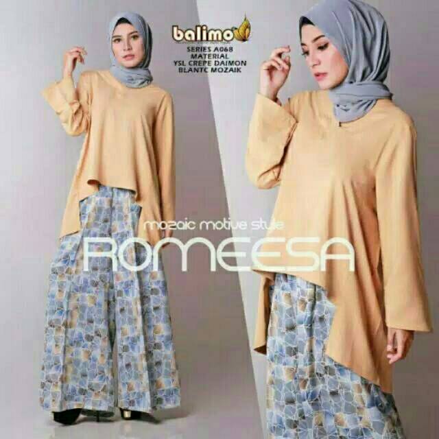 SALE SALE Romeesa set kulot by Balimo