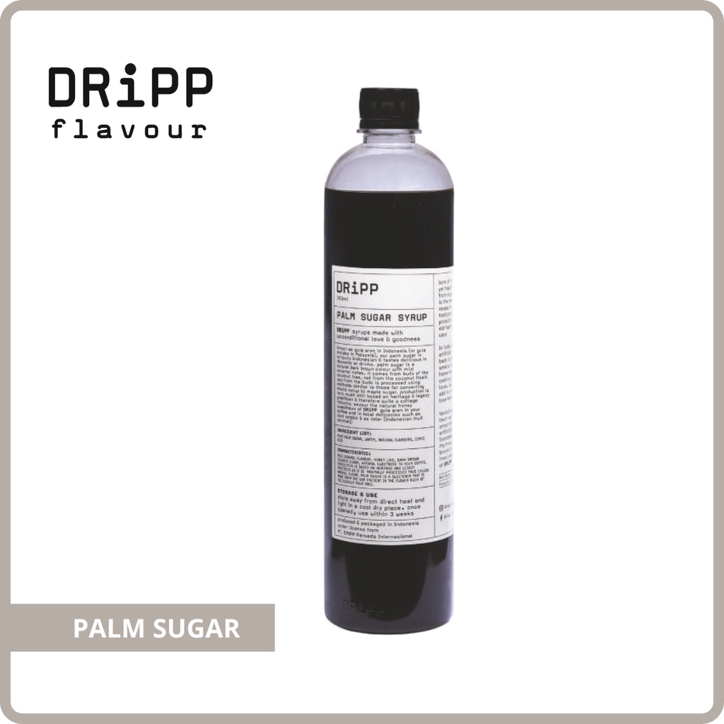 

Dripp Flavour Premium Syrup Rasa Palm Sugar 760 ml