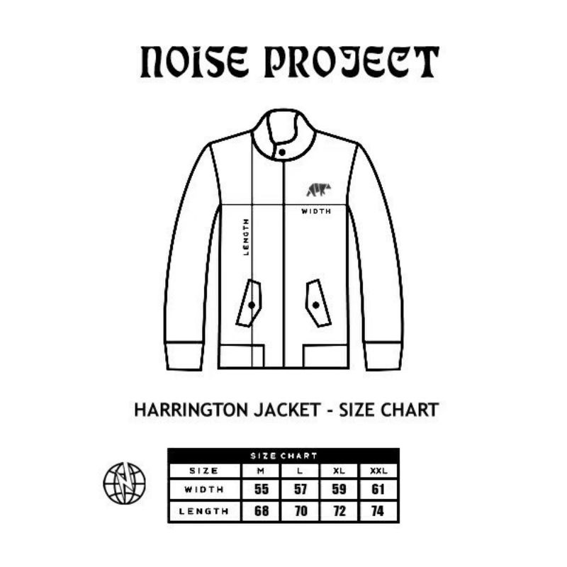 Jaket noise projects harington jacket pria wanita / jaket harington original noise projects / jaket herington big size