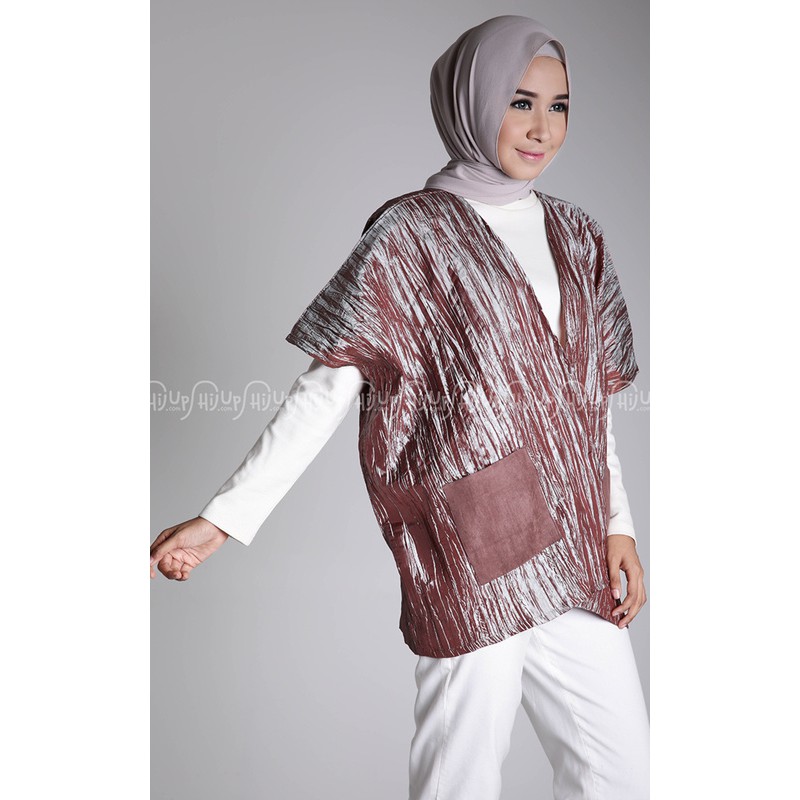 Wrinkle Outer / luaran simpel murah hijab friendly super comfy