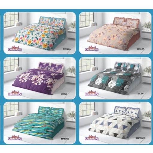 SPREI CALIFORNIA 180x200 MOTIF TERBARU (BISA COD) part 1