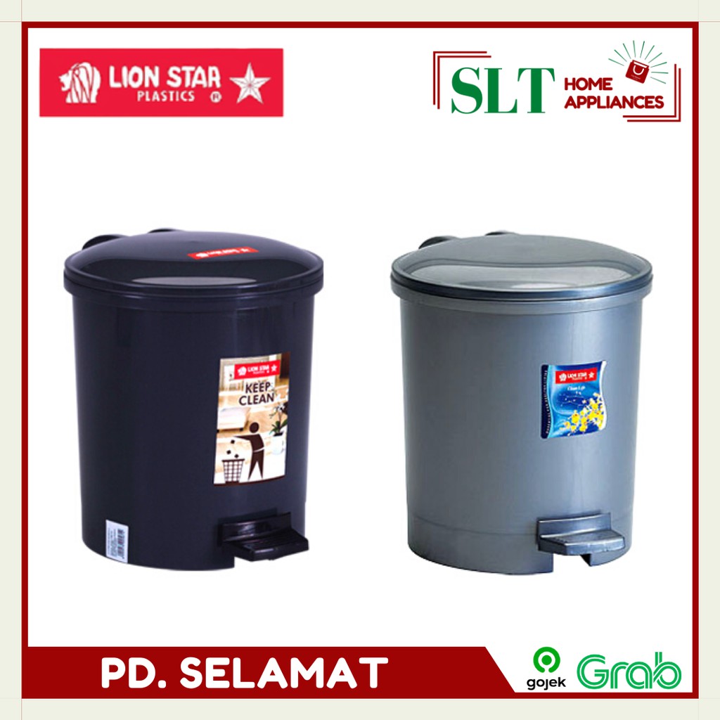 Jual Lion Star Tempat Sampah Injak Bundar 5 Liter Shopee Indonesia 1721